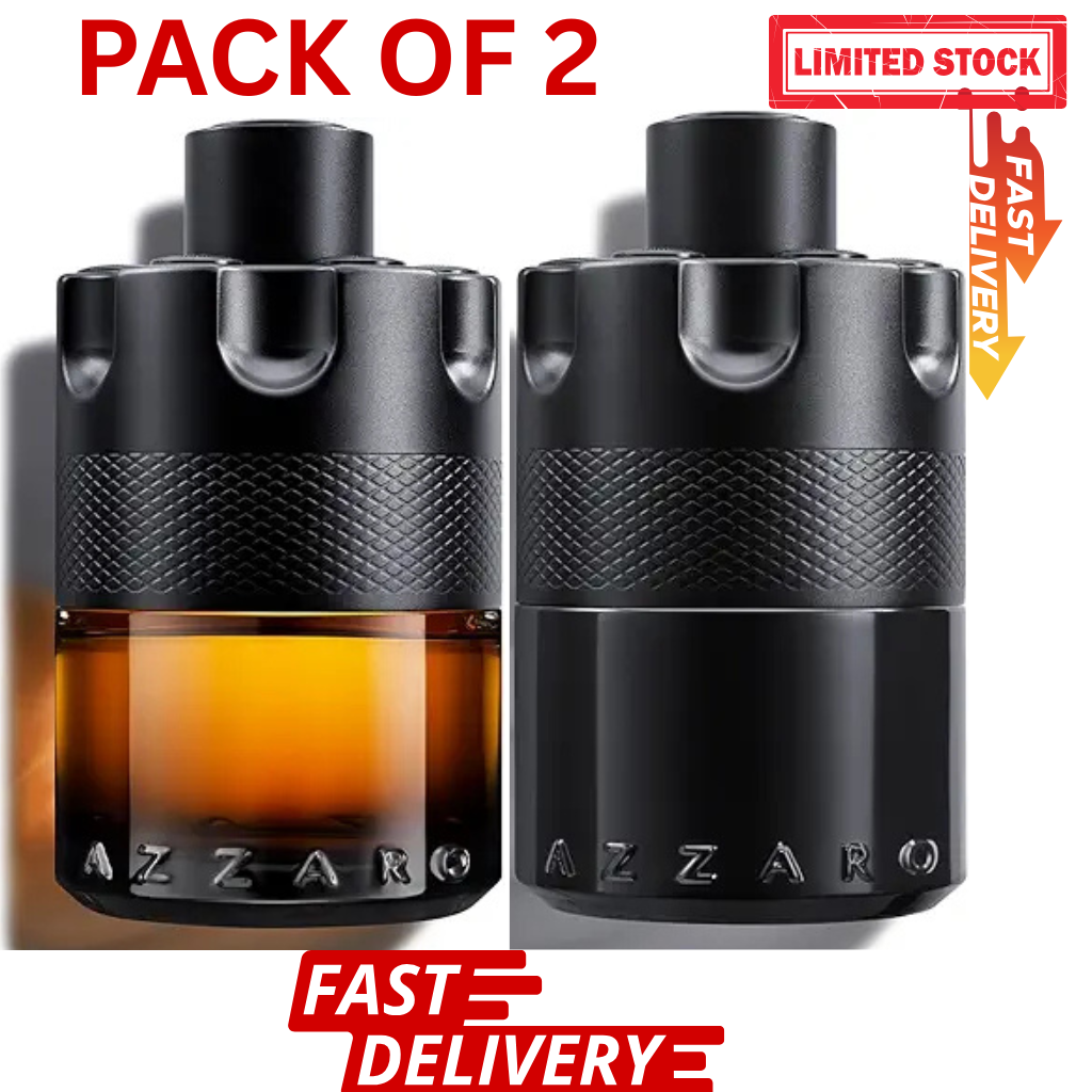 AZZARO THE MOST WANTED 3.38OZ/100ML (2 VARIANTS)